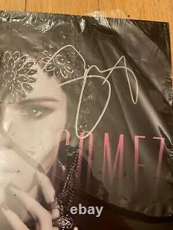 Signé Selena Gomez Stars Dance Limited Edition Grey/pink Vinyl Lp Autographié