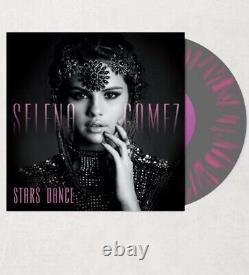 Signé Selena Gomez Stars Dance Limited Edition Grey/pink Vinyl Lp Autographié