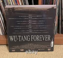 Signé Wu-tang Clan Wu-tang Forever 4x Vinyl First Pressing Lp Hip Hop 1997 Rare