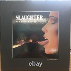 Slaughter Fear No Evil Édition définitive Coffret de disques vinyles dédicacé Métal