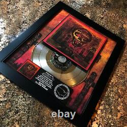 Slayer (saisons Dans L'abîme) CD Lp Record Vinyle Autographié Signé