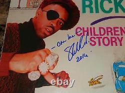 Slick Rick Rare Autographié Signé Vinyl Record Histoire Pour Enfants Rap Hip Hop Bas