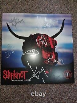 Slipknot Vinyl Record Autographié