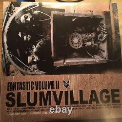 Slum Village Fantastic Vol. 2 Lp Autographié Vinyl Record J Dilla Baatin T3