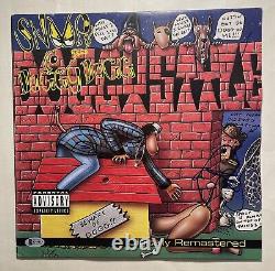 Snoop Dogg Album Vinyle Doggystyle Signé Couverture Beckett Autographe Auto Rap BAS LP