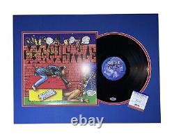 Snoop Dogg a signé l'album vinyle Doggystyle, affichage du disque, PSA COA, légende du rap