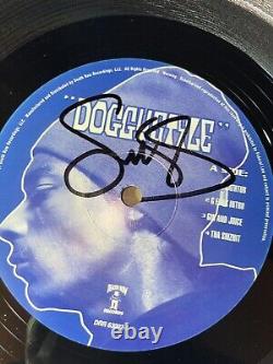 Snoop Dogg a signé l'album vinyle Doggystyle, affichage du disque, PSA COA, légende du rap