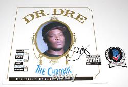 Snoop Dogg a signé le vinyle de l'album 'Dr. Dre' The Chronic' LP Doggy Beckett COA