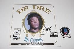 Snoop Dogg a signé le vinyle de l'album 'Dr. Dre' The Chronic' LP Doggy Beckett COA