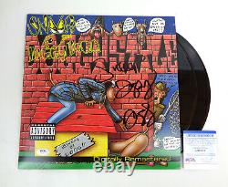 Snoop Doggy Dogg Signé Autographe Complet Doggystyle Vinyl Record Album Psa/adn Coa