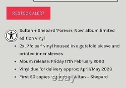 Sultan + Shepard Forever, Now LP Vinyle (Autographié) 1 sur 50