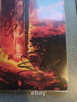 Sum 41 Heaven X Hell JSA Signé Album Vinyle Autographié #374/500