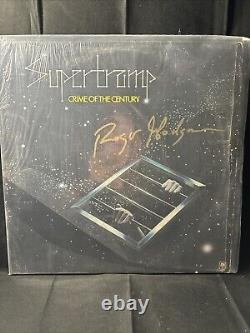 Supertramp Crime of the Century Vinyle. Autographié.