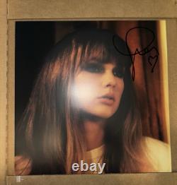TAYLOR SWIFT Midnights Édition Verte Jade Vinyle Avec Photo Signée à La Main (+ Cœur)