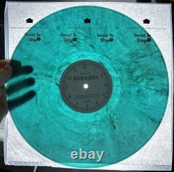 TAYLOR SWIFT Midnights Édition Verte Jade Vinyle Avec Photo Signée à La Main (+ Cœur)