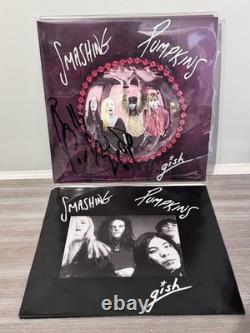 THE SMASHING PUMPKINS Gish Billy Corgan SIGNÉ Vinyle LP Splatter