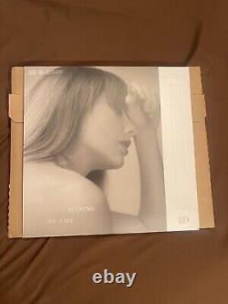 Taylor Swift Le département des poètes torturés Vinyl LP signé à la main avec un coeur