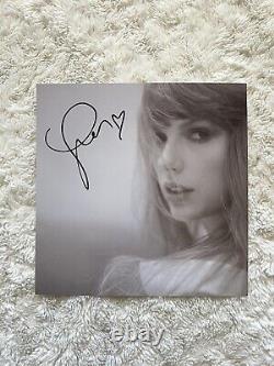 Taylor Swift Le département des poètes torturés Vinyle avec insert signé et coeur en main