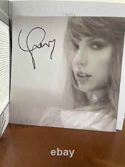 Taylor Swift Le département des poètes tourmentés Vinyl LP avec insert signé à la main