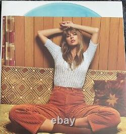 Taylor Swift Midnights Moonstone Blue Edition Vinyl Avec Une Photo Signée Avec Heart