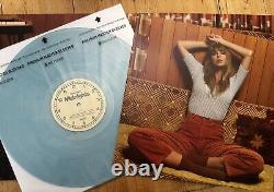 Taylor Swift Midnights Vinyle Bleu Pierre de Lune avec Insère Photo Signée à la Main
