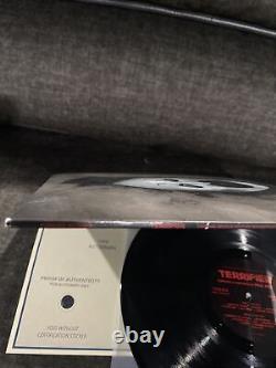 Terrifier Première Bande Son Originale Lp Vinyl Enregistrement Album Signé Rare