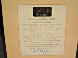 The Carpenters - Signé 2x - Now And Then 1973 LP Vinyle - hologramme authentifié