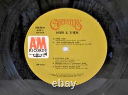 The Carpenters - Signé 2x - Now And Then 1973 LP Vinyle - hologramme authentifié