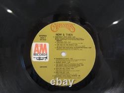 The Carpenters - Signé 2x - Now And Then 1973 LP Vinyle - hologramme authentifié
