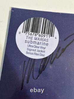 The Marias SIGNÉ Vinyle LP Submarine & Disque Flexi AUTOGRAPHIE NOUVEAU SCELLÉ