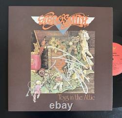 Tom Hamilton Vinyle Signé Aerosmith Toys In The Attic LP Bassiste Jsa Coa