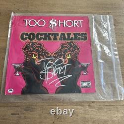 Trop $hort Vinyle signé Cocktales avec certificat d'authenticité