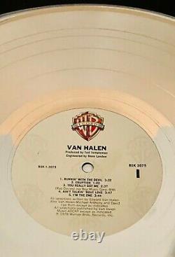 Van Halen 1978 Signé Album D'enregistrement Autographié Vinyl Premiere Presse Epperson Loa