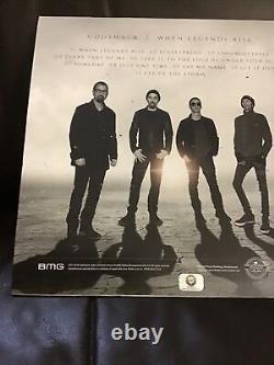 Vinyl Records- Godsmack- Quand Legends Rise- Edition Limitée, Signé, Nouveau