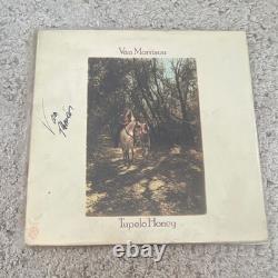Vinyl original signé de Van Morrison Tupelo Honey dédicacé