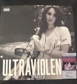 Vinyle 2LP Ultraviolence signé par Lana Del Rey, certifié JSA