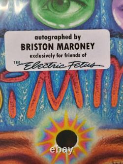Vinyle Album LP Jimmy Pink signé par Briston Maroney avec jaquette dédicacée