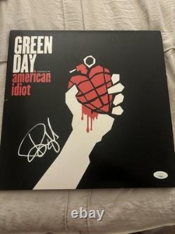 Vinyle American Idiot signé par Billie Joe Armstrong Green Day JSA COA