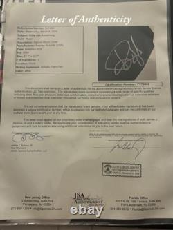 Vinyle American Idiot signé par Billie Joe Armstrong Green Day JSA COA