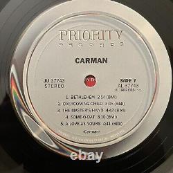 Vinyle Carman sans titre RARE 1982, à vendre uniquement lors du concert, signé NM