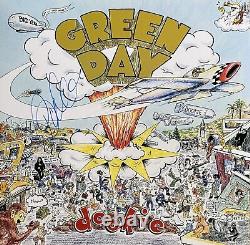 Vinyle Dookie de Green Day signé et autographe de Billie Joe Armstrong