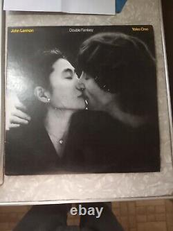 Vinyle Double Fantasy signé Love John Lennon 80 Wow