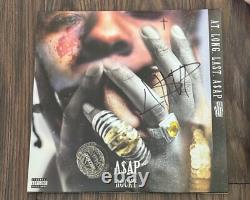 Vinyle LP Authentique Signé A$AP Rocky AT. LONG. LAST. A$AP par A$AP Rocky avec CoA
