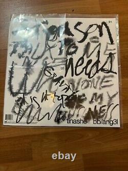 Vinyle LP signé autographié SINGED Tinashe BB/ANG3L nouvel