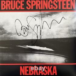Vinyle Nebraska signé et autographié par Bruce Springsteen