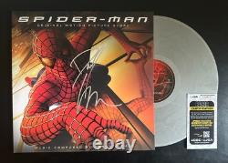 Vinyle album de la bande originale du film Spider-man signé par Danny Elfman avec certificat d'authenticité JSA