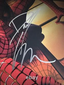 Vinyle album de la bande originale du film Spider-man signé par Danny Elfman avec certificat d'authenticité JSA