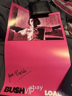 Vinyle chargé de Bush signé plus grands succès double disque VIP 2024, affiche, etc.