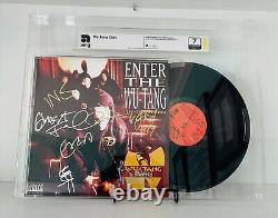 Vinyle d'album du Wu-Tang Clan signé x8 (authentifié par AMG et JSA)