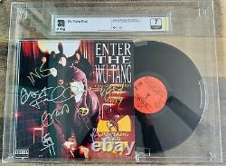 Vinyle d'album du Wu-Tang Clan signé x8 (authentifié par AMG et JSA)